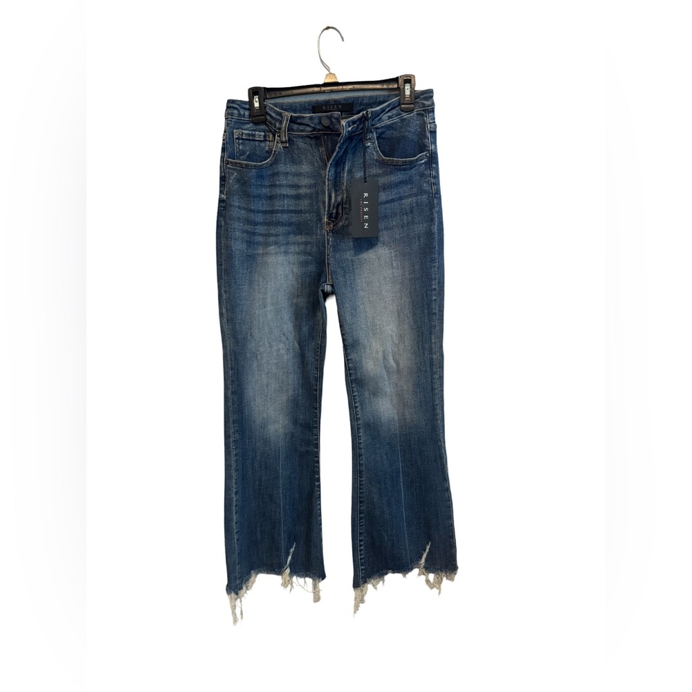 Zara Women's Blue Flare Jeans